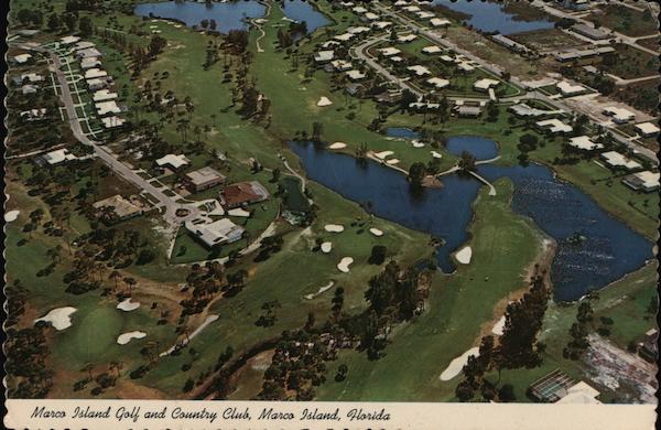 Marco Island Golf and Country Club Florida Postcard