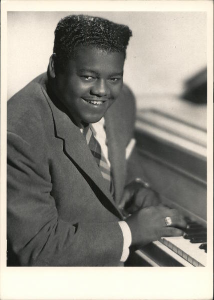 Fats Domino c. 1956 Blueberry Hill Celebrities