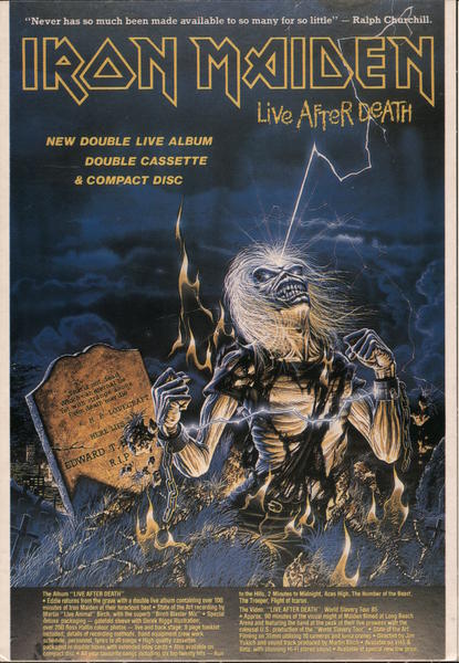 Iron Maiden - Live After Death Performers & Groups
