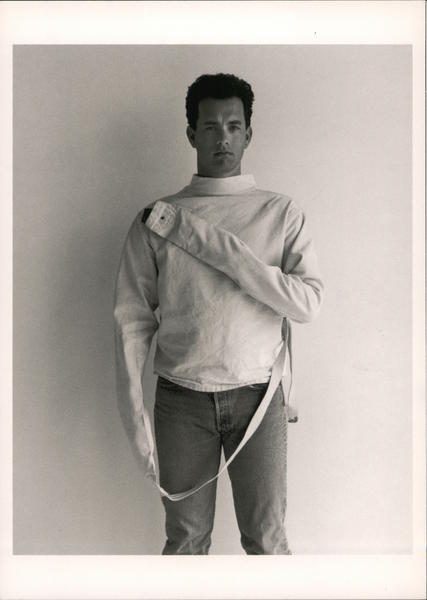 Tom Hanks in a Straitjacket - 1988 Herb Ritts Actors