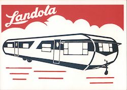 Landola Block Print Postcard