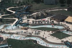 Splashin' Safari Congo River and Slide Tower Postcard