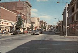 Broadway at Fourth Street Postcard