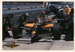 1994 Bobby Rahal Pit Stop Indianapolis, IN Auto Racing Postcard Postcard Postcard