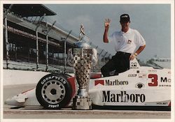 1991 Indianapolis 500 Winner Rick Mears Postcard