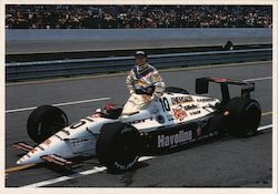 Second Generation Driver Michael Andretti Postcard