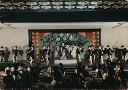 Geisha's on Stage, Imperial Hotel Postcard