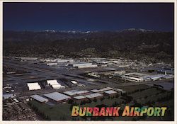Burbank Airport Postcard