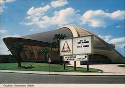 Anaheim Convention Center California Postcard Postcard Postcard