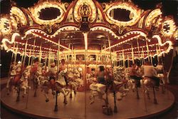 King Arthur Carrousel, Disneyland Postcard