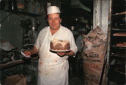 Pastry Chef, Lafayette Bakery Postcard