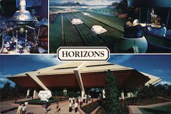 Horizons - Epcot Center Postcard