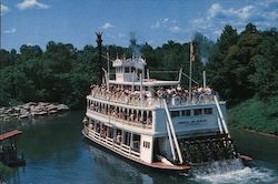 The Rivers of America, Disney World Postcard