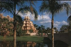 Mexico, World Showcase, Epcot Center Postcard