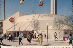 The Coca Cola Pavilion 1968 World's Fair HemisFair Postcard