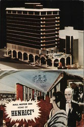 Mall Motor Inn Postcard