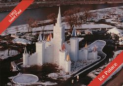Winter Carnival Ice Palace Aerial St. Paul, MN Postcard Postcard Postcard