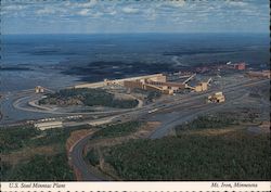 Aerial View of U.S. Steel Minntac Plant Postcard