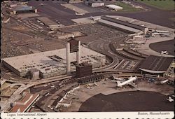 Logan International Airport Postcard