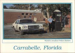 World's Smallest Police Station Postcard