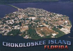Chokoloskee Island Florida Postcard