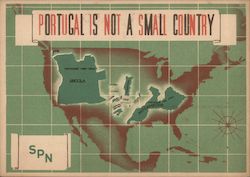 Portugal is Not a Small Country Postcard Postcard Postcard