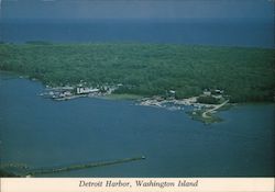 Detroit Harbor, Washington Island Wisconsin Postcard Postcard Postcard