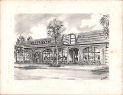 The Floridian Restaurant Postcard