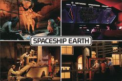 Spaceship Earth Postcard