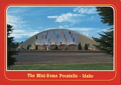 The Famous Mini-Dome Idaho State University Postcard