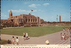 West Bathhouse at Jones Beach State Park Wantagh, NY Postcard Postcard Postcard