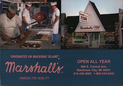 Marshall's Fudge & Gifts Postcard