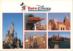 Euro Disney Paris, France Postcard Postcard Postcard