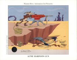 Warner Bros. Animation Art Presents Acme Harpoon Gun Postcard