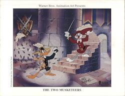 The Two Muskateers - Warner Bros. Animation Art Postcard