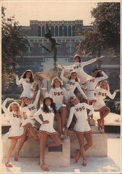 USC Song Girls Postcard