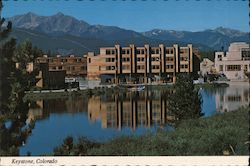 Keystone Village with Adjacent Keystone Lodge and Conference Center Postcard
