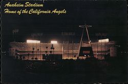 Anaheim Stadium California Postcard Postcard Postcard