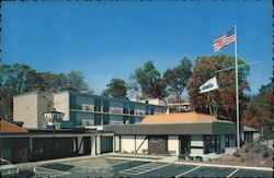 Howard Johnson's Motor Lodge and Restaurant Postcard