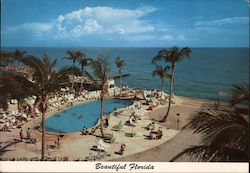 Tropical Southern Coast of Florida Postcard