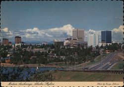 Modern Skyline Postcard