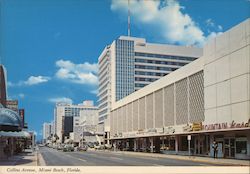 Collins Avenue Miami Beach, FL Postcard Postcard Postcard