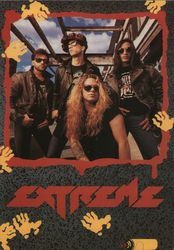 Extreme, 1991 Postcard