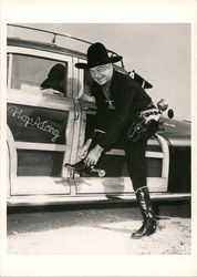 William Boyd ( Hopalong Cassidy) Palm Springs 1947 Postcard