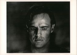 Marlon Brando, 1960 - by Sam Shaw Postcard