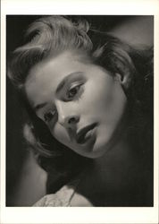 Ingrid Bergman, 1941 Actresses Postcard Postcard Postcard