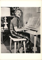 Patti Page, 1954 Performers & Groups Postcard Postcard Postcard