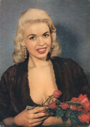 Jayne Mansfield Postcard