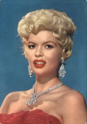 Jayne Mansfield Celebrities Postcard Postcard Postcard