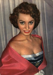 Sophia Loren, Actress Postcard
